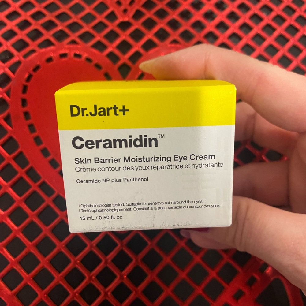 Dr. Jart+  Ceramidin Skin Barrier Moisturizing Eye Cream  0.50 oz full size new